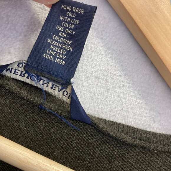 American Eagle Outfitters Long Maxi Wool Blend Dress Small S Brown Short Sleeve - Picture 7 of 13